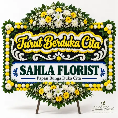 Papan Bunga Duka Senopati