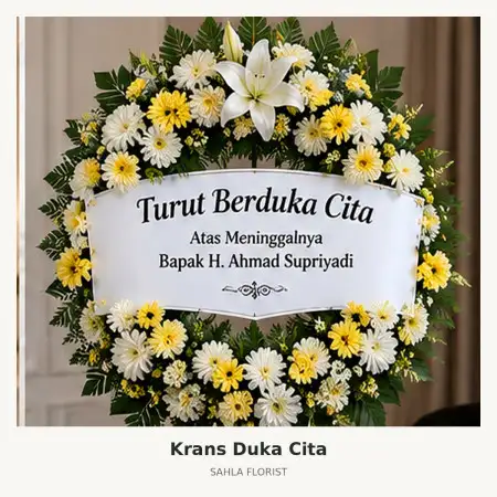 Krans Bunga Duka Senopati